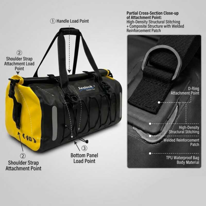 Qlobal Topdan Alıcılar üçün Suya davamlı Duffel Çanta İstehsalçısı