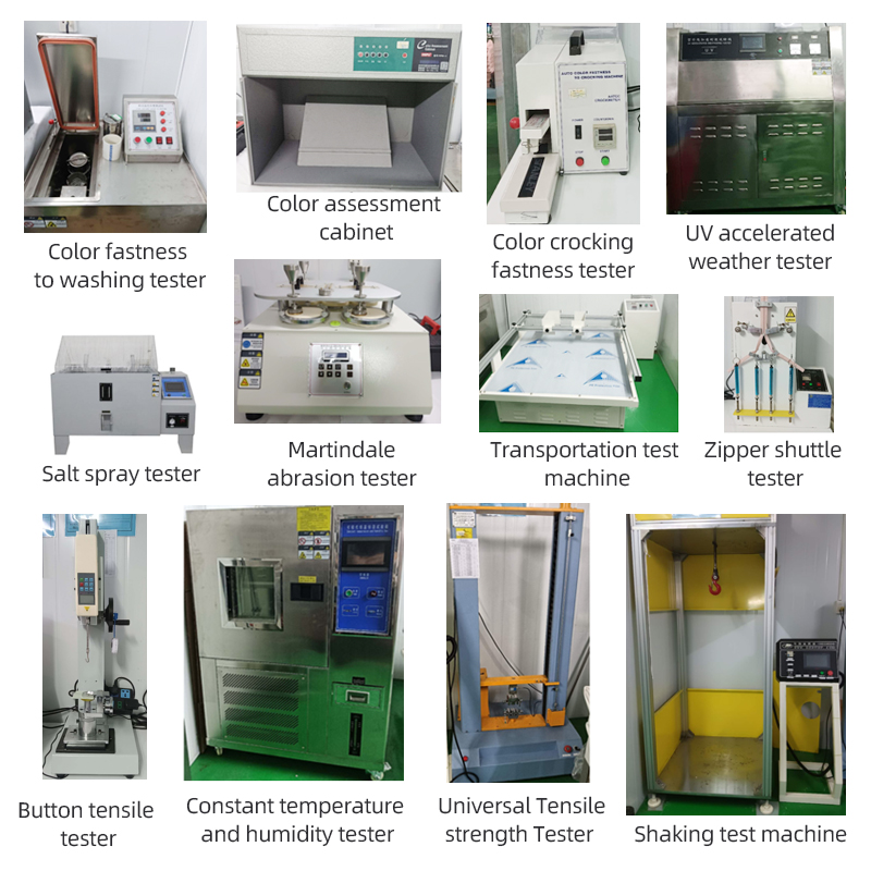 Quality Control Process for Sealock Waterproof Bag Including Water Immersion Test, Weld Adhesion Test and Golden Sample Comparison